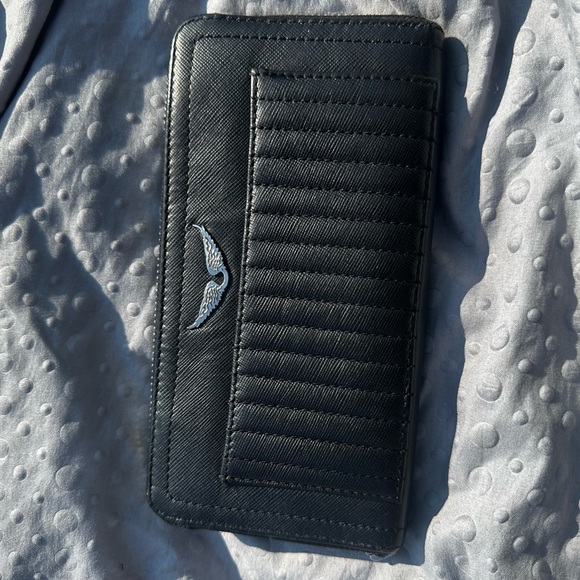 Leather Zip Around Wallet - Picture 4 of 12